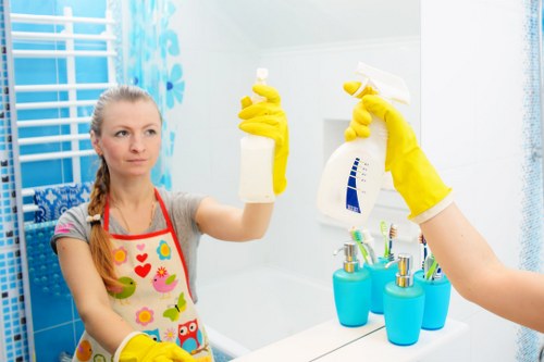 Professional one off cleaning in a modern kitchen