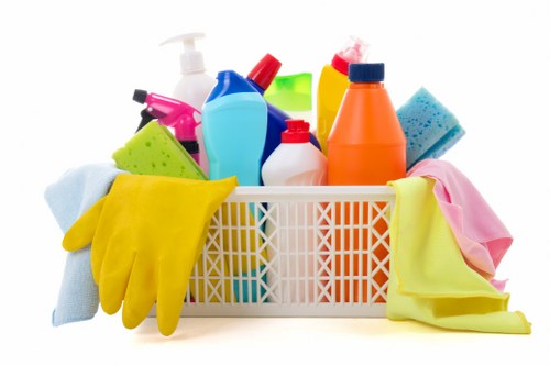 Deep cleaning in a bedroom for a fresher space