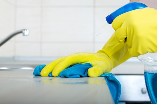 Spotless Airbnb interior ready for incoming guests
